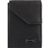  Zwarte Nappa Portemonnee RFID Leer 7 cm variant schwarz