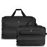  Duffle Essentials 2-wiel reistassenset 2 st. M+L met rekbare vouw variant black