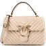  Love Lady Handtas Leder 21 cm variant beige-grigio fumo