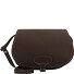  Bonny schoudertas leer 23 cm variant dunkelbraun