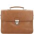  Toscana Koffer Leer 37 cm Laptop compartiment variant camel