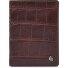  Portemonnee RFID-bescherming Leer 12.2 cm variant mocca