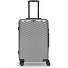  Essentials 18 4 wielen Trolley 66 cm met uitbreidingsplooi variant Metallic-Silver Shiny