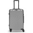  Essentials 18 4 wielen Trolley 66 cm met uitbreidingsplooi variant Metallic-Silver Shiny