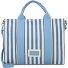 Malie Shopper Tas 38 cm variant stripes blue Malie Shopper Tas 38 cm variant stripes blue