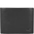  Atlanta portemonnee leer 12,5 cm variant schwarz