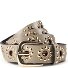  Studded belt Leder variant taupe | 80 cm