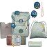  ErgoFlex Easy ECO Schooltas set 6-delig variant Grey Planet