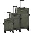 Briize 4 wielen Kofferset 3-delig met uitbreidingsplooi variant khaki Briize 4 wielen Kofferset 3-delig met uitbreidingsplooi variant khaki
