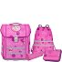  Perfecto Schooltas set 5-delig variant Pinky
