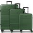  Baseliner 4 wielen Kofferset 3-delig variant military green