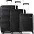  Roadrush 4 wielen Kofferset 3-delig met uitbreidingsplooi variant shadow black