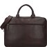  Aktetas leder 40 cm laptop compartiment variant braun