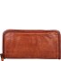  Leren portemonnee 21 cm variant cognac