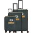  travelite x NFL 4 wielen Kofferset 3-delig met uitbreidingsplooi variant green bay packers