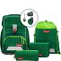  Basis Schooltas set 4-delig variant Green Graphics