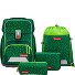  Basis Schooltas set 4-delig variant Green Graphics