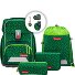  Basis Schooltas set 4-delig variant Green Graphics