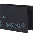  New Cryptan Portemonnee RFID-bescherming 8.5 cm variant schwarz-jumping jack 2.0 cyan