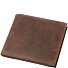  Lederen portefeuille 12 cm variant braun