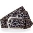 Riem Leer variant anthracite-silver | 80 cm Riem Leer variant anthracite-silver | 80 cm
