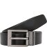  Travel Retail Omkeerbare Leren Riem variant schwarz-dunkelbraun | 85 cm