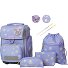 Anna Maria Damm x Ergolite Schooltas set 6-delig variant lilac Anna Maria Damm x Ergolite Schooltas set 6-delig variant lilac