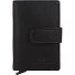  Nappa Kredietkaart etui RFID-bescherming Leer 7 cm variant black