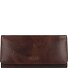  Donna Aurona Portemonnee RFID Leer 19 cm variant dunkelbraun
