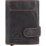  Vintage Originele Portemonnee RFID Leer 8,5 cm variant azur