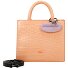 Big Boxy Handtas 26 cm variant croco orange tan Big Boxy Handtas 26 cm variant croco orange tan