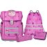  Ergo Compacto Schooltas set 5-delig variant Pinky