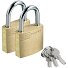  Bagage-accessoires Bagagesloten Set van 2 2 cm variant messingfarben