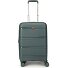  0800 4 wielen Trolley 55 cm met uitbreidingsplooi variant dusty green