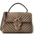  Love Lady Handtas Leder 21 cm variant grigio talpa