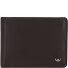 Polo RFID Portemonnee Leder 12 cm variant dunkelbraun