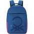  x United Colors of Benetton Fabrica rugzak 44 cm laptopvak variant blue
