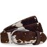  Riem Leer variant dunkelbraun-offwhite | 100 cm