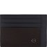  Black Square Kredietkaart etui Leer 11 cm variant blue-dark brown