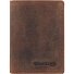  Montenegro Portemonnee RFID Leer 9 cm variant braun