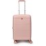 0800 4 wielen Trolley 55 cm met uitbreidingsplooi variant light pink  0800 4 wielen Trolley 55 cm met uitbreidingsplooi variant light pink