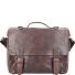  The Workmates Brain Aktetas Leer 35 cm Laptopcompartiment variant humus