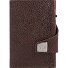  Click & Slide Creditcardetui Portemonnee RFID Leer 6,5 cm variant brown-brown