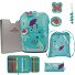 ErgoFlex Tiny Schooltas set 6-delig variant Butterfly Garden  ErgoFlex Tiny Schooltas set 6-delig variant Butterfly Garden