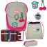  Sunny II schooltas set 4st. variant pink cherry