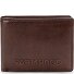  Memphis Portemonnee RFID-bescherming Leer 12.5 cm variant dark brown