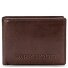  Memphis Portemonnee RFID-bescherming Leer 12.5 cm variant dark brown