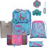  ErgoFlex Tiny Schooltas set 6-delig variant Happy Pixel