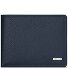  Leather Essentials QF portemonnee RFID leer 11,5 cm variant navy