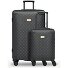  Palermo 4 wielen Kofferset 2-delig variant black 1